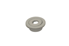 AYVAZ 1/2'' SPRINKLER ROZETİ ÇİFT PARÇALI BEYAZ BOYALI