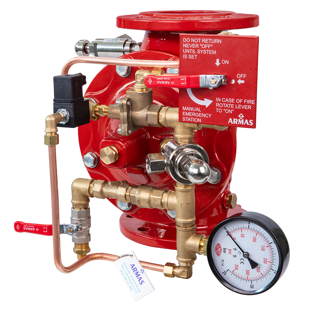 Ø150-6''  DELUGE VANA-ELEKTRİK AKTİVASYONLU 77DE EL MR