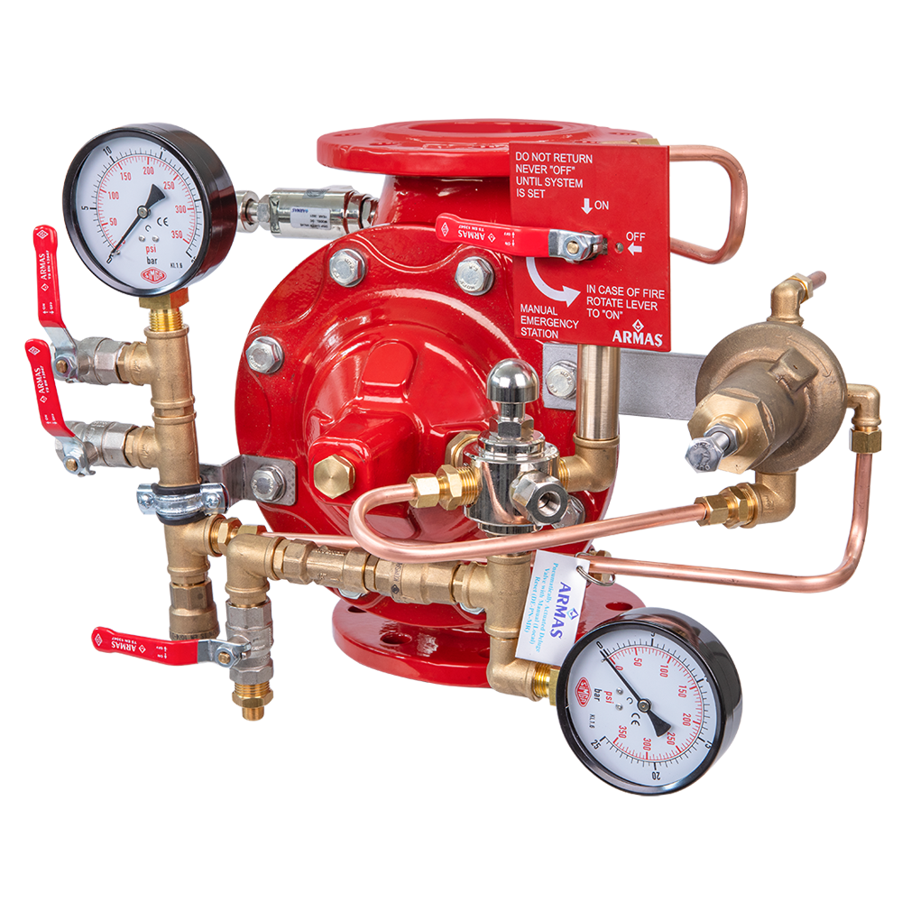 Ø50-2'' DELUGE VANA-PNÖMATİK AKTİVASYONLU 77DE PN MR