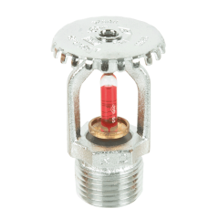 Duyar 1/2' Upright (Dik) Hızlı Tepkimeli Sprinkler Kromaj 93°C