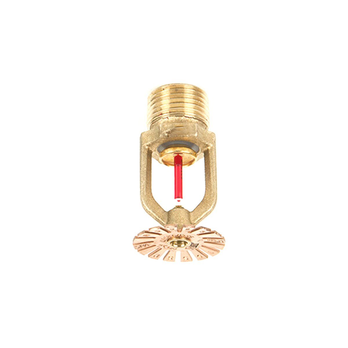 Duyar 3/4'' Pendent (Sarkık) Geniş Atımlı Hızlı Tepkimeli Sprinkler Pirinç 57°C