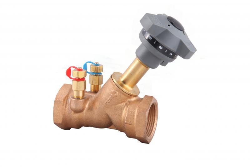 1“ Bronz Dişli Statik Balans Vanası